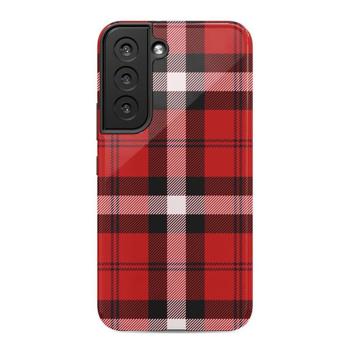 As if! | Red Plaid Case