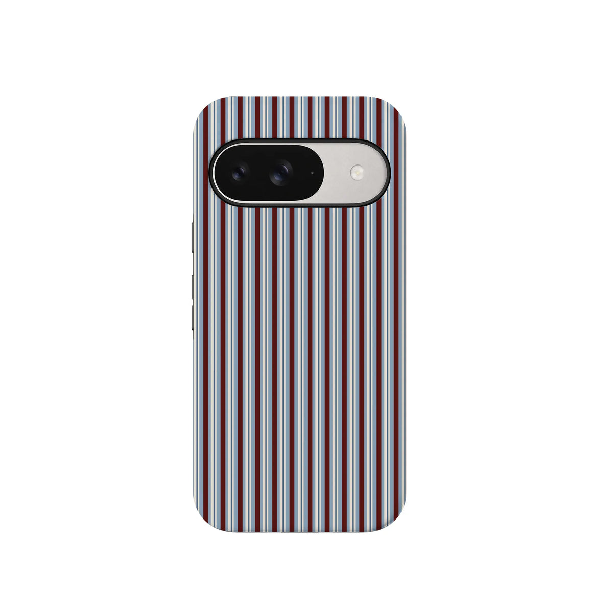 Bistro Stripes | Blue & Maroon Case