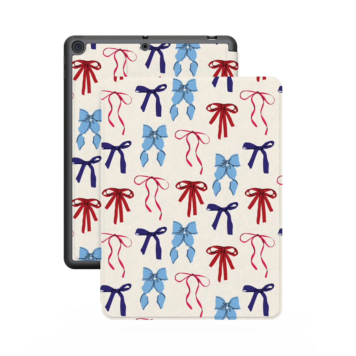 American Girlie | Red White & Blue Bows iPad Case