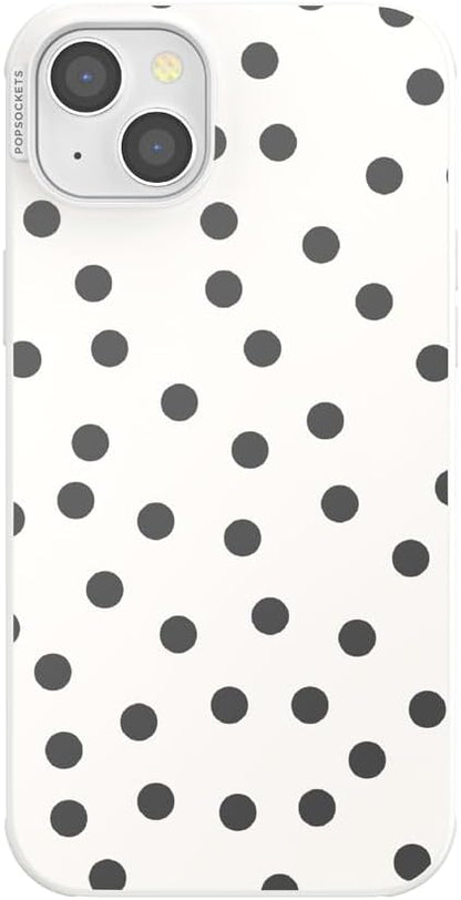 PopSockets iPhone 14 Plus Phone Case with MagSafe- Spotlight Dots | Magnetic, Wireless Charging, Camera & Drop Protection, Phone, Women, Electronic Accessories, For iPad/Kindle/iPhone/Android