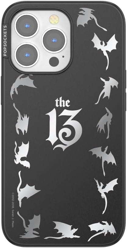 PopSockets iPhone 13 Pro Phone Case with MagSafe, Wireless Charging Compatible, Dragon - The 13