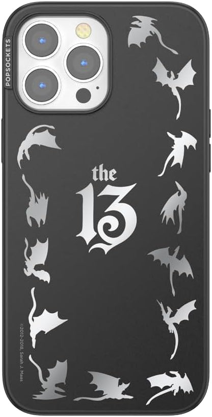 PopSockets iPhone 13 Pro Max Phone Case with MagSafe, Wireless Charging Compatible, Dragon - The 13