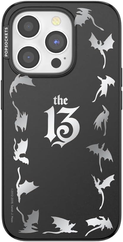 PopSockets iPhone 15 Pro Phone Case with MagSafe, Wireless Charging Compatible, Dragon - The 13