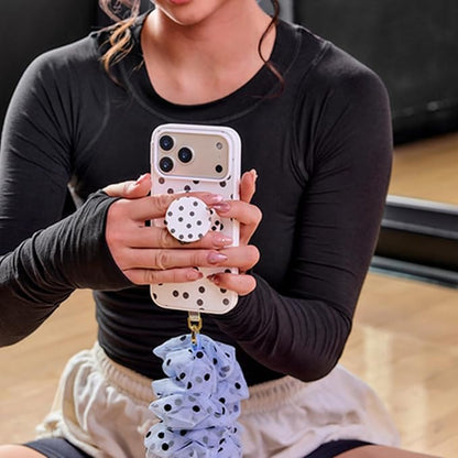 PopSockets iPhone 14 Phone Case with MagSafe- Spotlight Dots | Magnetic, Wireless Charging, Camera & Drop Protection, Phone, Women, Electronic Accessories, For iPad/Kindle/iPhone/Android