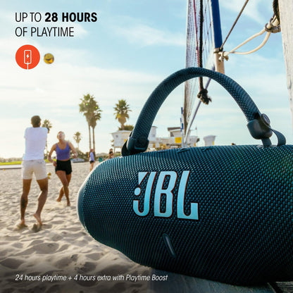 JBL Charge 6 - Portable Waterproof & Drop-Proof Bluetooth Speaker (White)
