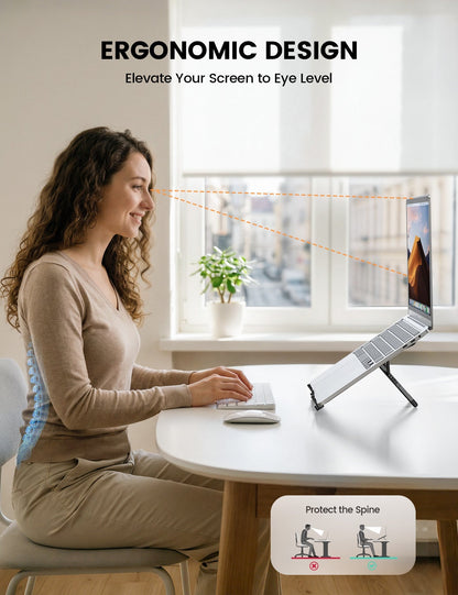 Foldable Ultra-Slim Foldable Portable Laptop Stand for Desk