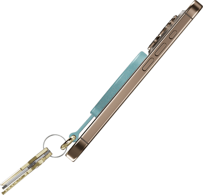 Aquamarine | Ocean Blue Shimmer MagRing+ with Keychain