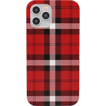 As if! | Red Plaid Case
