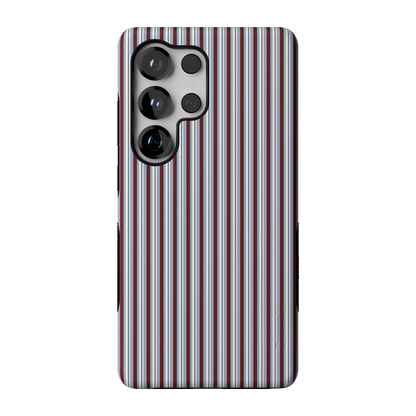 Bistro Stripes | Blue & Maroon Case