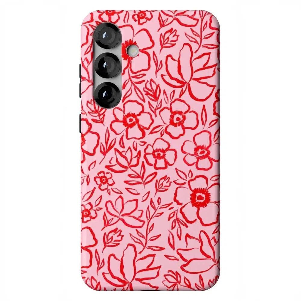 Blush Garden | Floral Doodle Case