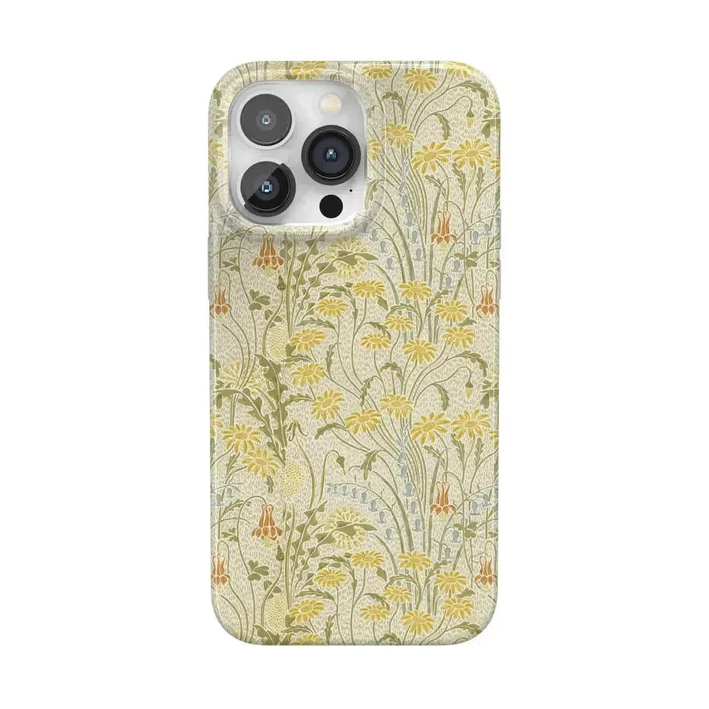Boho Blooms | Golden Floral Case