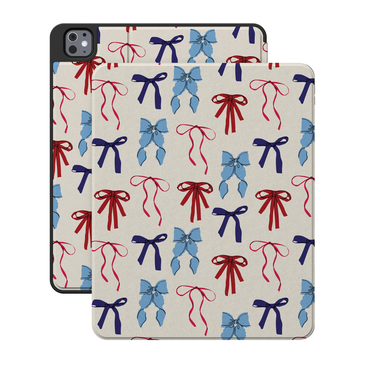 American Girlie | Red White & Blue Bows iPad Case