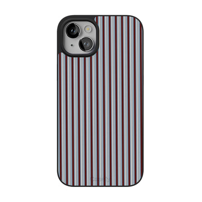 Bistro Stripes | Blue & Maroon Case