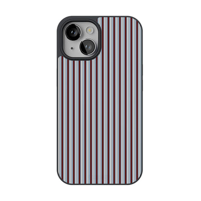 Bistro Stripes | Blue & Maroon Case