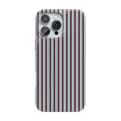 Bistro Stripes | Blue & Maroon Case