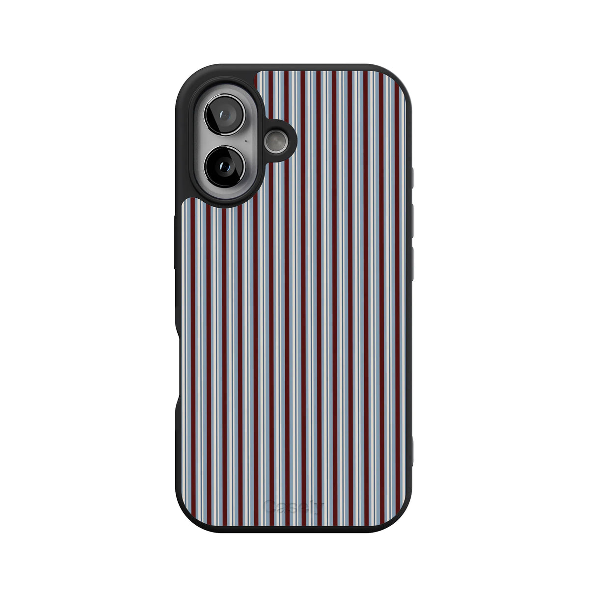 Bistro Stripes | Blue & Maroon Case