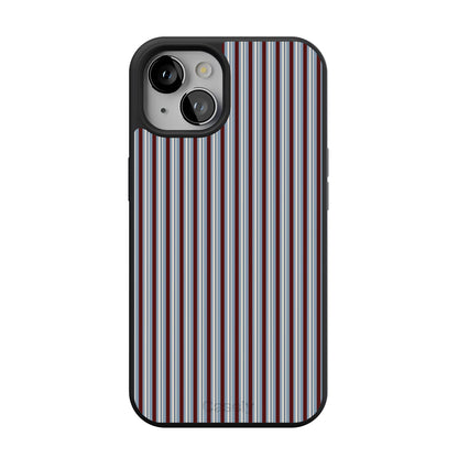 Bistro Stripes | Blue & Maroon Case
