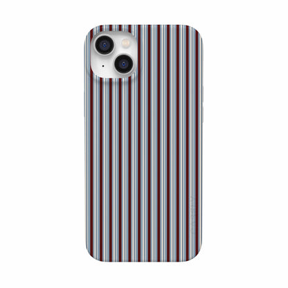 Bistro Stripes | Blue & Maroon Case