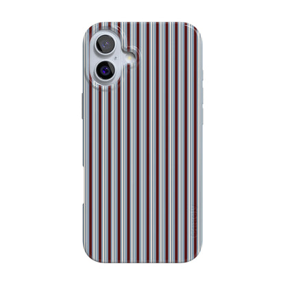 Bistro Stripes | Blue & Maroon Case